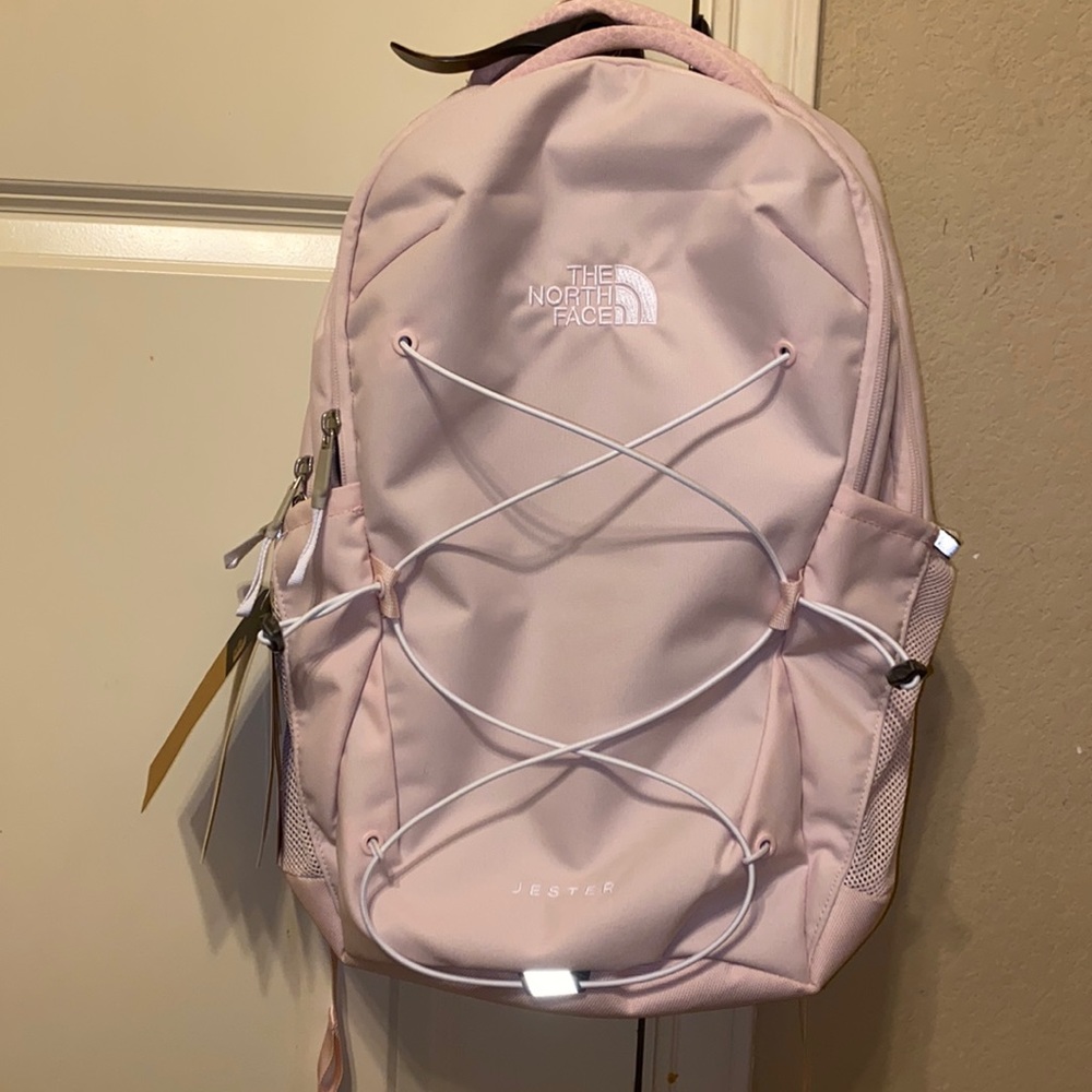 Purdy Pink North face jester backpack 🎀, New, Never worn & unused, tags on